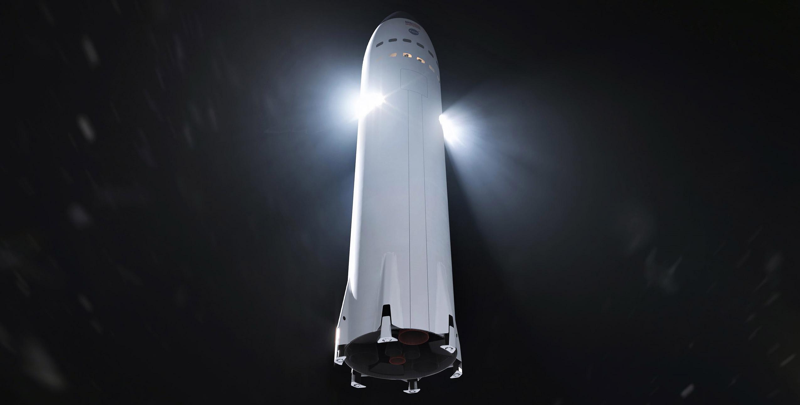 How Will SpaceX’s Starship Land On The Moon?