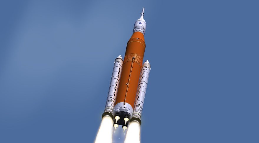 In-Depth View Of The Rocket Taking Humans Back To The Moon