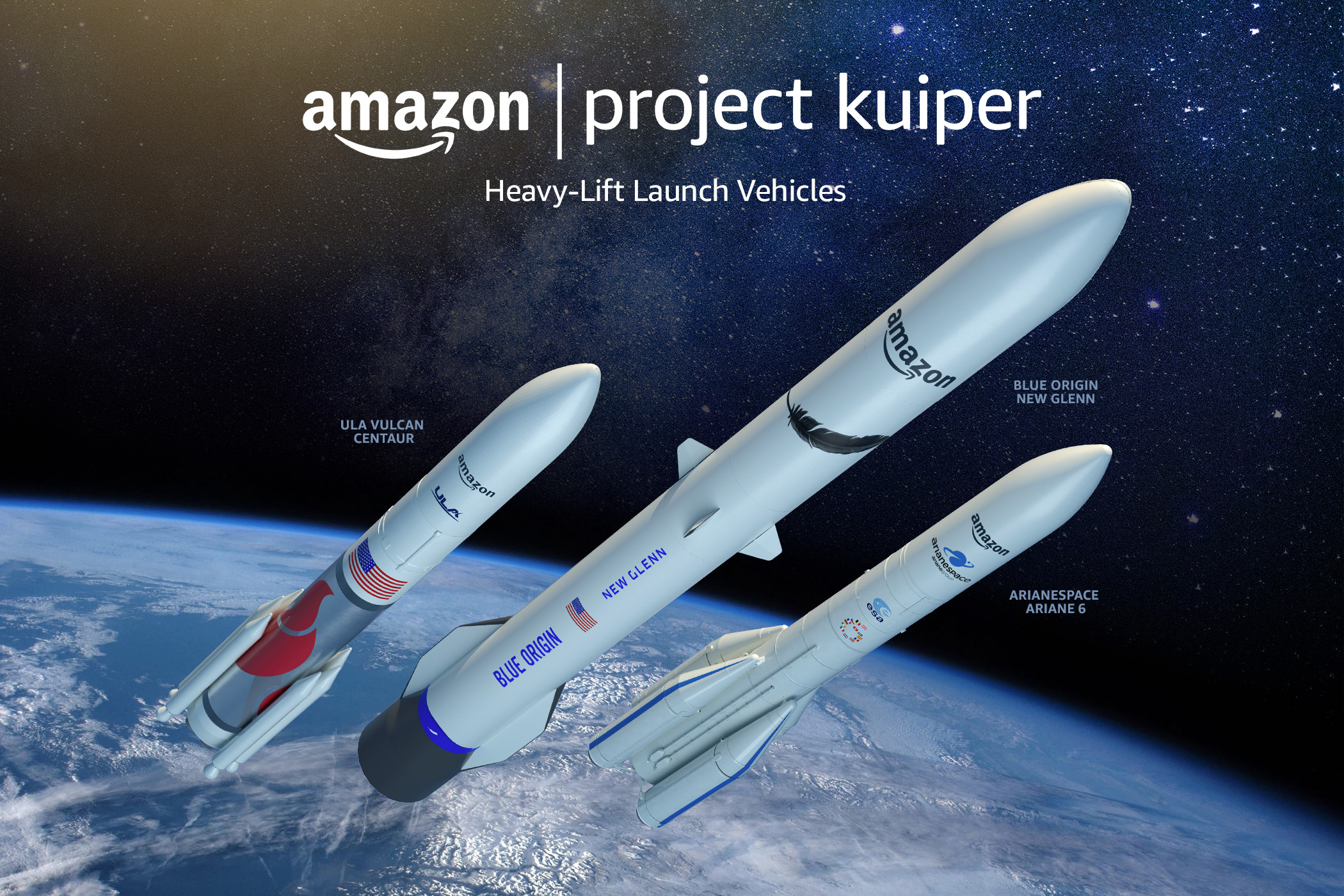 Amazon Just Bought A Ton Of Launches For Project Kuiper