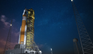 Read more about the article SLS Rolled Out To The Pad, NASA Announces More Powerful SLS Variant, & More