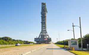 Read more about the article NASA Launch Pad Changes In Prep For Artemis II