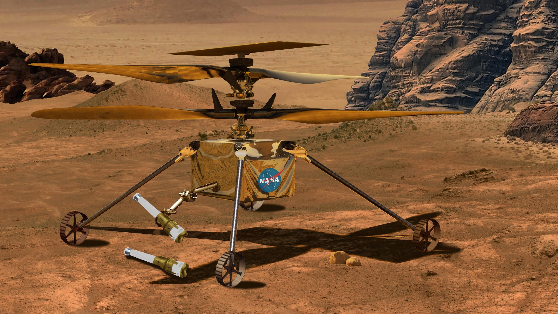 The New Helicopters NASA Is Sending To Mars