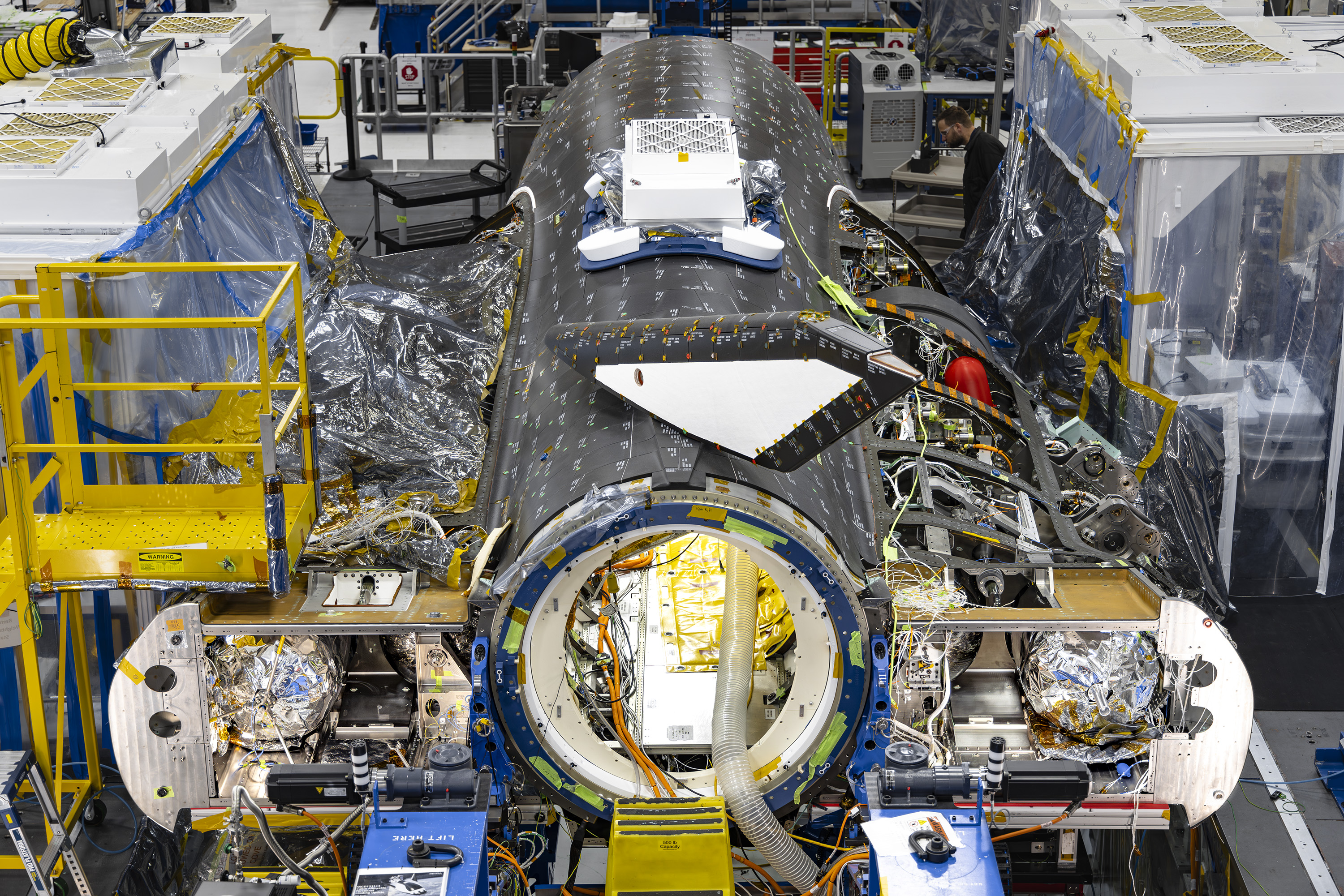 Dream Chaser Tenacity’s Heat Shield Is Just About Fully Installed