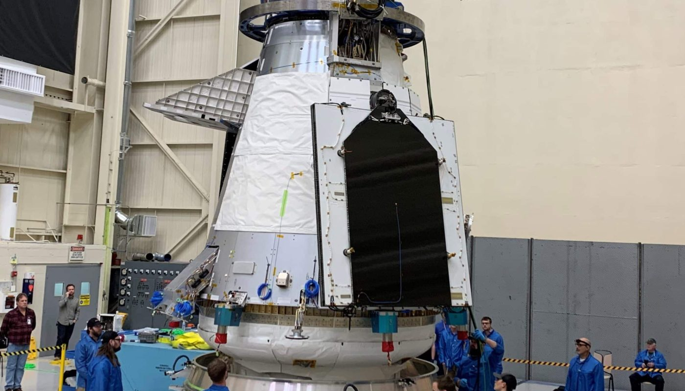 A Closer Look At The Spacecraft Attached To Dream Chaser